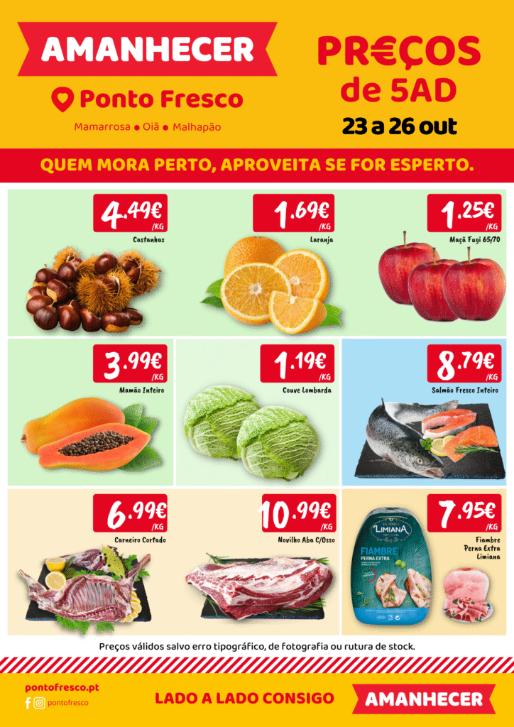 Ponto Fresco Supermercados - Mamarrosa e Oiã