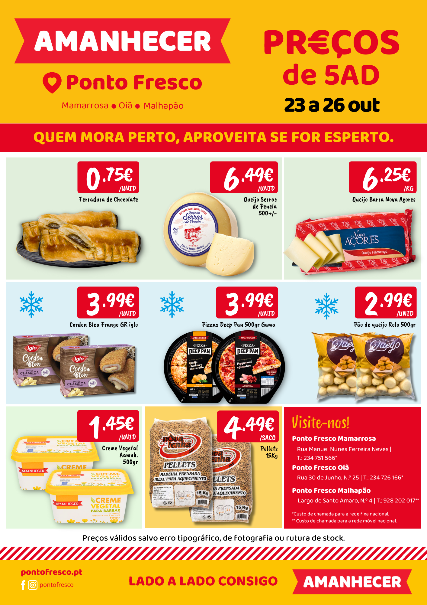 Ponto Fresco Supermercados - Mamarrosa e Oiã