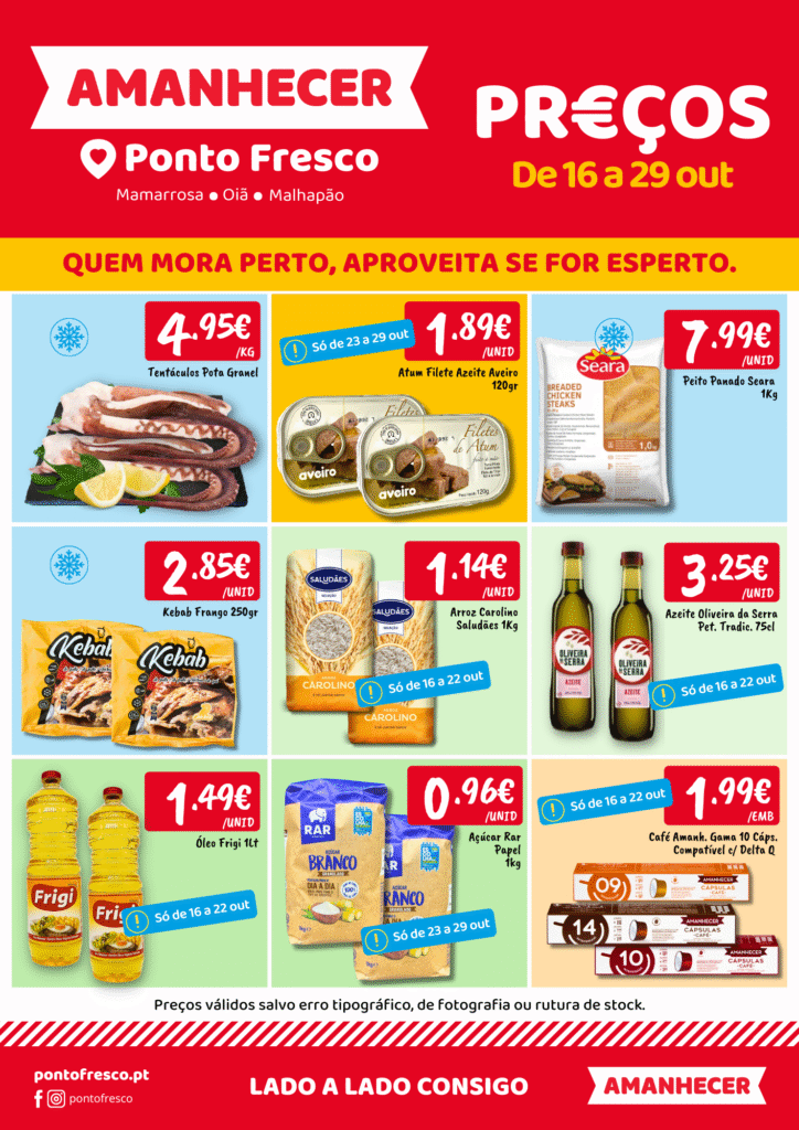 Ponto Fresco - Supermercados em Mamarrosa e Oiã