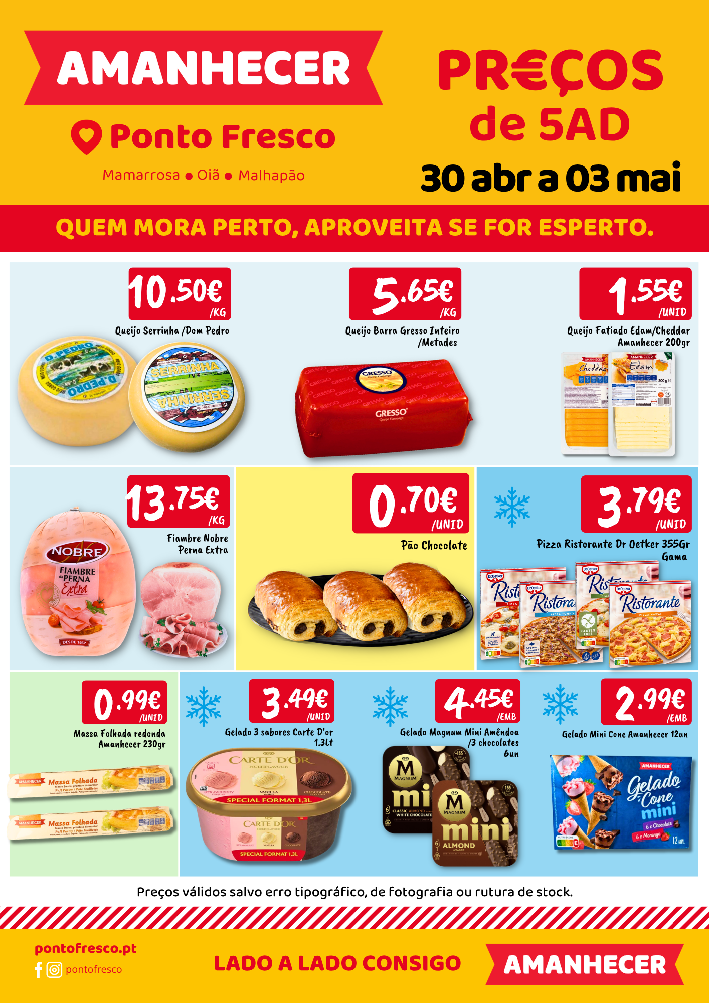 Ponto Fresco Supermercados - Mamarrosa e Oiã