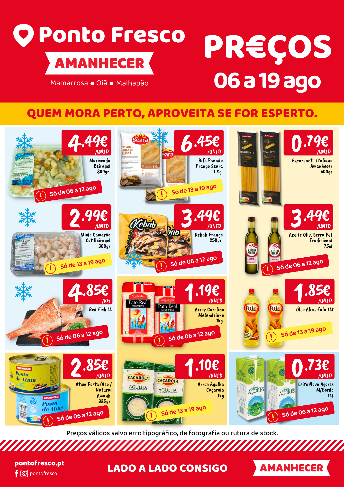 Ponto Fresco Supermercados - Mamarrosa, Oiã e Malhapão