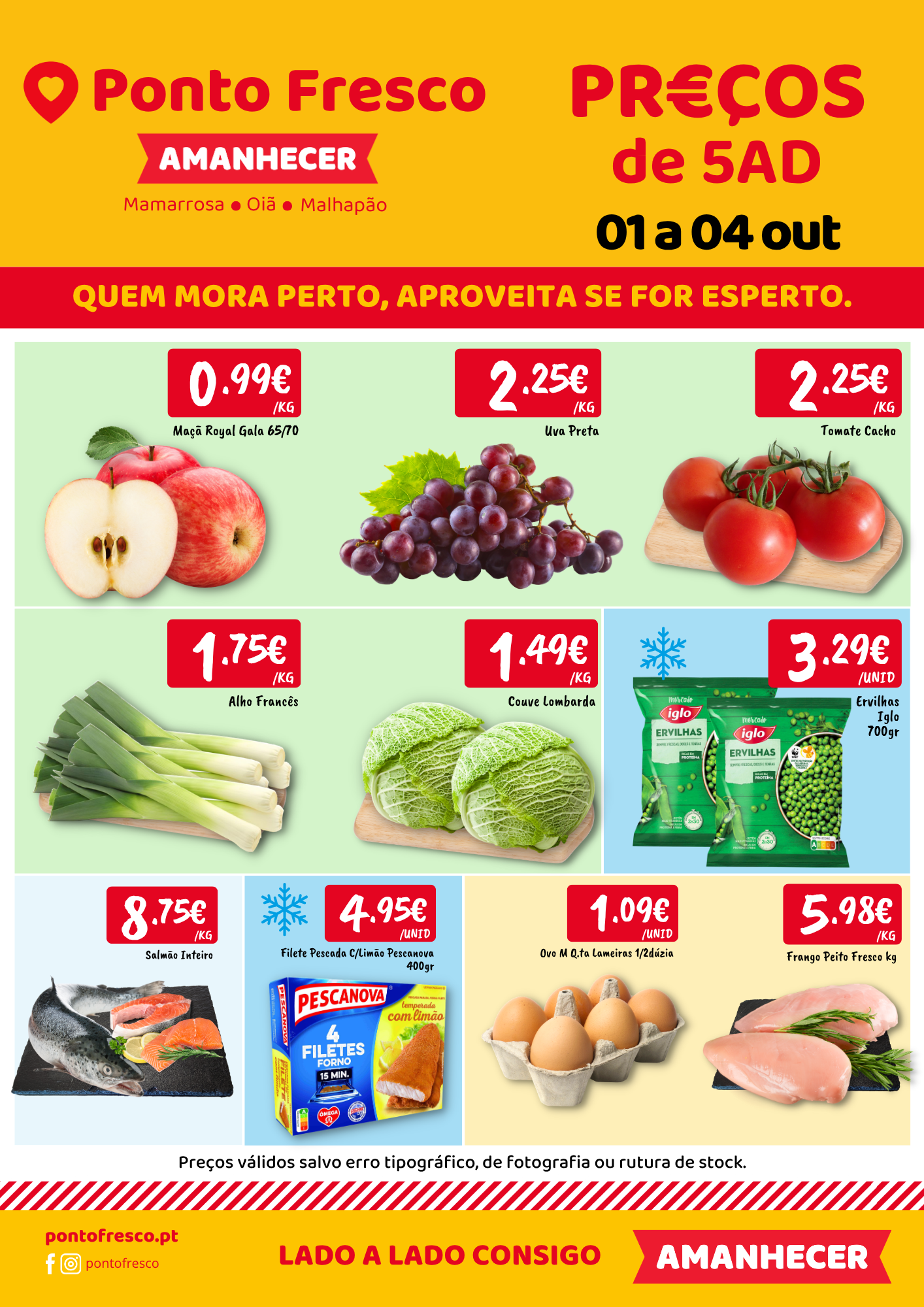 Ponto Fresco Supermercados - Mamarrosa e Oiã